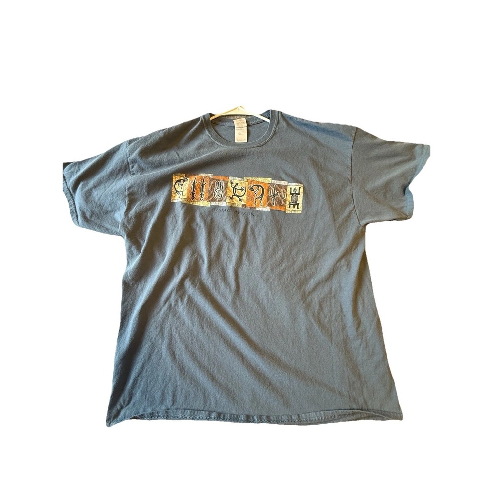 90s vintage T-Shirt XXL‎ Tubac, Arizona Blue